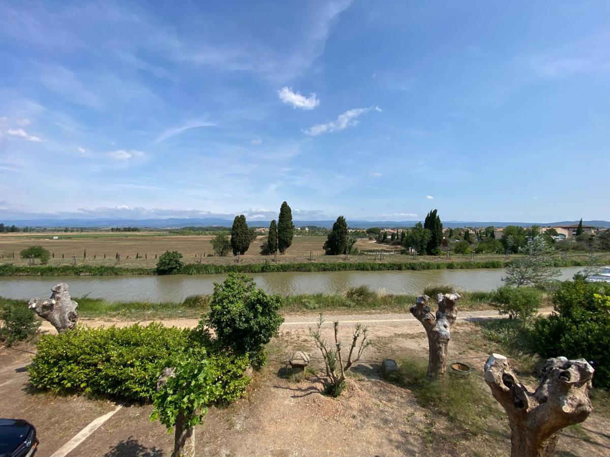 Maison, Canal Du Midi Piscine Homps  Kültér fotó