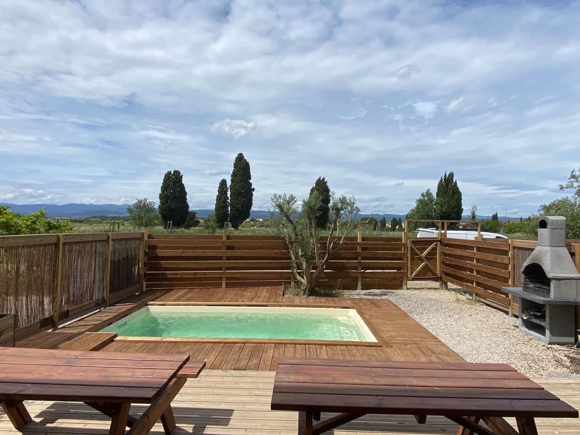 Maison, Canal Du Midi Piscine Homps  Kültér fotó