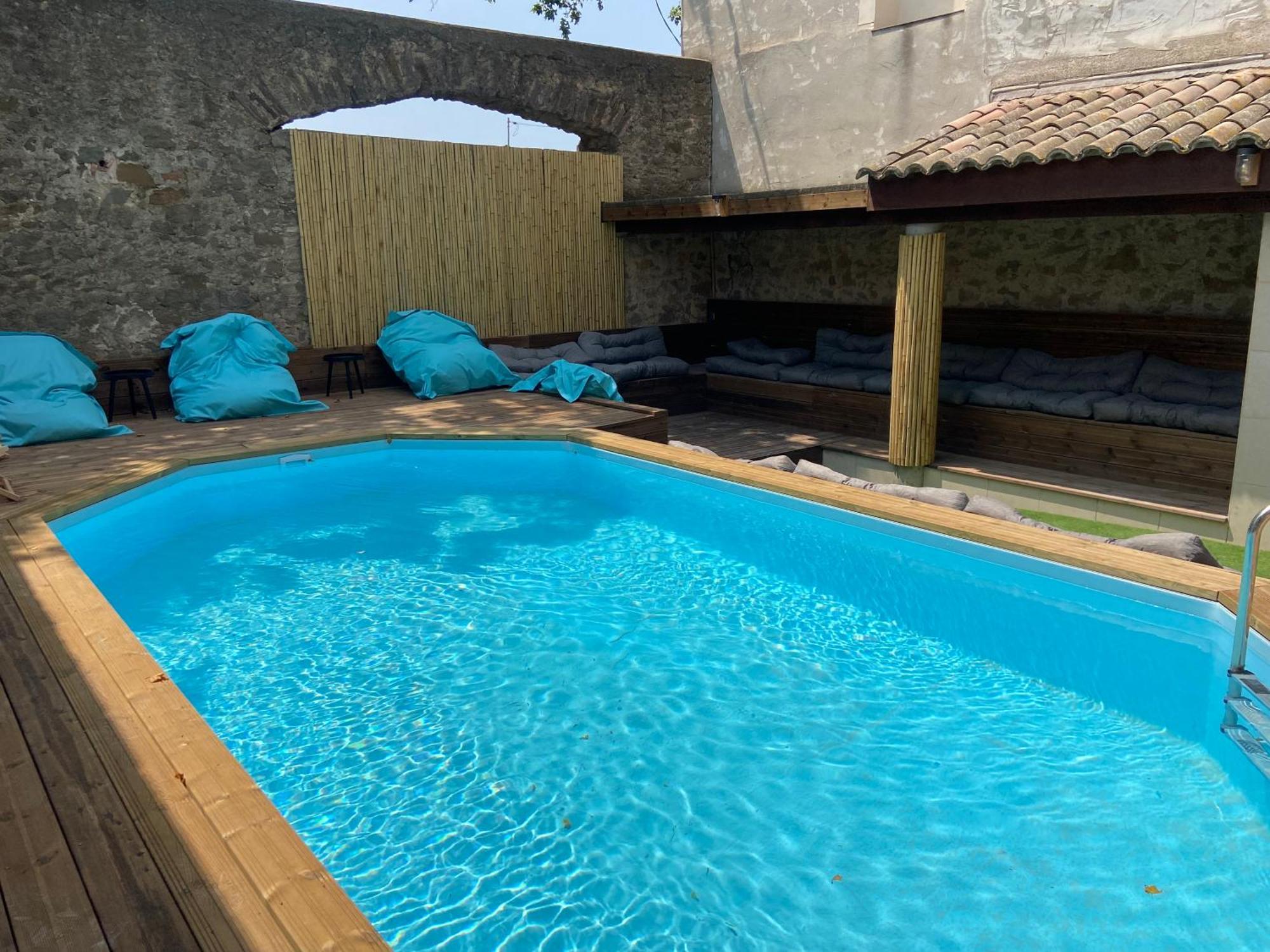 Maison, Canal Du Midi Piscine Homps  Kültér fotó